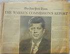 THE WARREN COMMISSION REPORT New York Times. Sept 28, 1