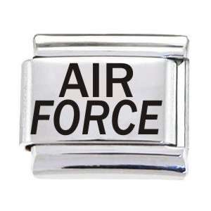  Body Candy Italian Charms Laser Air Force Jewelry