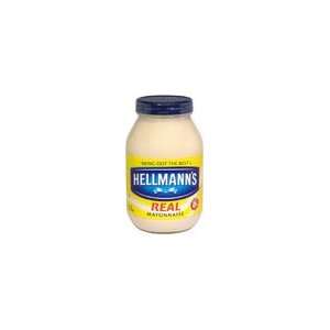 Hellmanns Real Mayonnaise, 30.0 OZ (4 Pack)  Grocery 