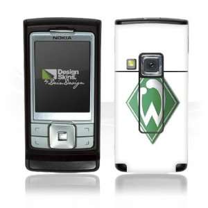   Skins for Nokia 6270   Werder Bremen wei? Design Folie Electronics