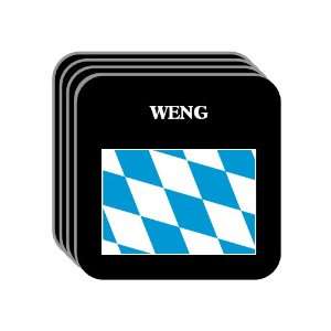  Bavaria (Bayern)   WENG Set of 4 Mini Mousepad Coasters 