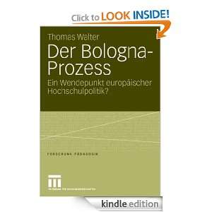 Der Bologna Prozess Ein Wendepunkt europäischer Hochschulpolitik 