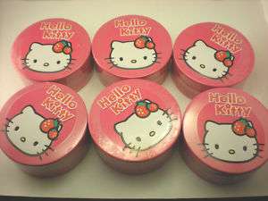 Hello Kitty Strawberry Body Butter Cream 75g in tin  