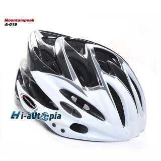 New Cool 21 Holes Sports Bike Bicycle Cycling Black White Helmet Size 