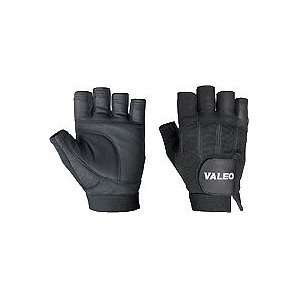 Valeo Competition Weight Lifting Gloves, Without Wrist Straps, Black 