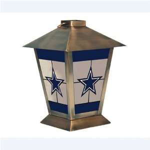 Dallas Cowboys NFL Glass & Metal Candle Lantern (11)  