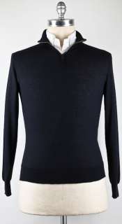 New $825 Avon Celli Midnight Navy Blue Sweater Small/48  