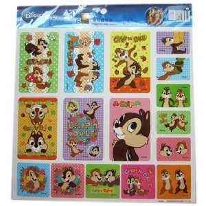  Chip and Dale Stickers   Chip & Dale Sticker Sheet: Toys 