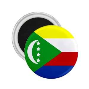  Comoros Flag Souvenir Magnet 2.25 Free Shipping: Kitchen 