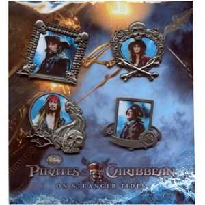   Caribbean Pins   On Stranger Tides   Booster Collection 4 Pins 83677
