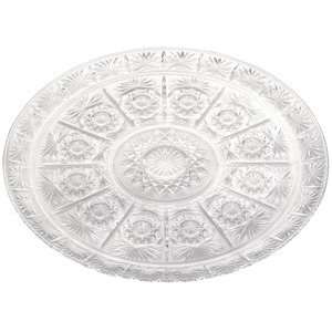   : Tablecraft 1313C 13 Round Plastic Catering Tray: Kitchen & Dining
