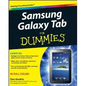   Samsung Galaxy Tab For Dummies [Paperback] Dan Gookin Books