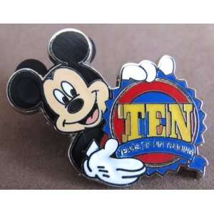 Disney Collector Pin: 10th Anniversary Pin Trading   Mickey (2009)