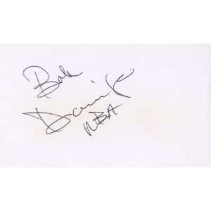  Bob Dandridge Basketball Player Autographed 3x5 Card 