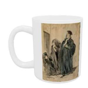  ink on paper) by Honore Daumier   Mug   Standard Size: Home & Kitchen