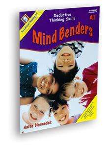 Elementary Grades Mind Benders Thinking Puzzle Book  