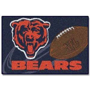  NFL Chicago Bears Northwest NFL Tufted Rug Everything 