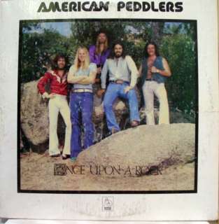 AMERICAN PEDDLERS once u pon a rock LP vinyl AP 1003  