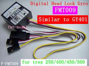 F00002 FMT009 Digital Head Lock Gyro,Trex 450,as GY401  