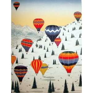 Fanch Ledan   Ballooning in the Alps