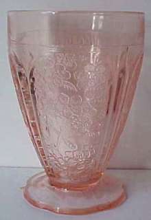 JEANETTE PINK CHERRY BLOSSOM 4 1/2 TUMBLER /S GREAT  