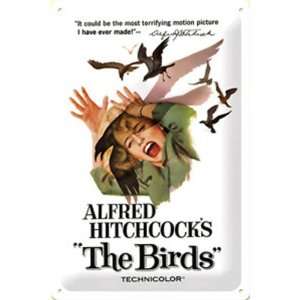  Alfred Hitchcocks The Birds embossed steel sign 2030 