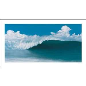  Surf a Big Blue Wave   Ocean Waves Scene Two Ltd Ed Fine 