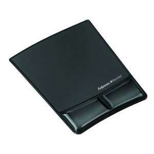  MOUSEPAD/WRIST SUPPORT withMICROBAN BLACK (LEATHERETTE) DDS 