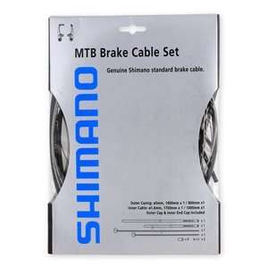 Shimano Mountain Brake Cable and Housing Set Sports 
