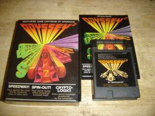 SPEEDWAY SPIN OUT CRYPTO   Magnavox Odyssey 2   CIB  