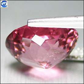 14ct  Pretty Pink  Natural Lustrous Oval Tourmaline  NR  