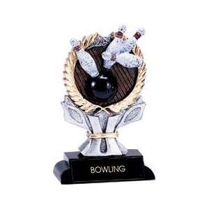 Bowling Trophies   Colored Sports Resin BOWLING  Sports 