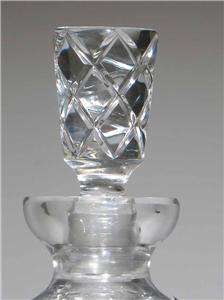 HAND CUT VINTAGE LEAD CRYSTAL DECANTER BY WESTMORE  