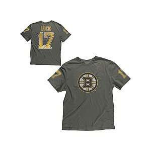  Retro Sport Boston Bruins Milan Lucic Vintage Name & Number T 