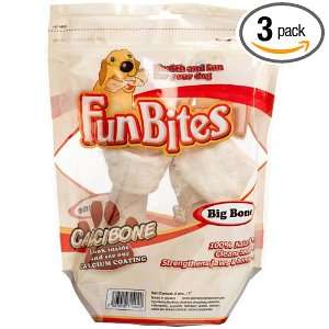 FunBites Big Bone Beefhide Chews for Grocery & Gourmet Food