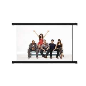  New Girl Zooey Deschanel TV Show Fabric Wall Scroll Poster 