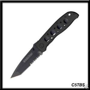 Smith & Wesson Extreme Ops Linerlock Knife CK5TBS New  