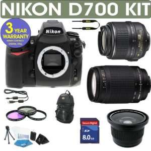  Nikon D700 (IMPORT) Digital Camera + Nikon 18 55mm VR Lens 