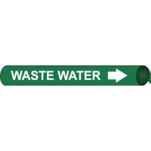  PIPE MARKERS WASTE WATER W/G