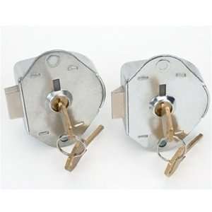  Dead Bolt Key Lock   Left / Right Hinged   with 2 Keys 