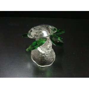   CRYSTAL GLASS TORTOISE /TURTLE PAPERWEIGHT HOT Everything Else