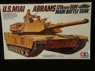 Tamiya U.S. M1A1 Abrams Main Battle Tank 1/35 scale 35156  