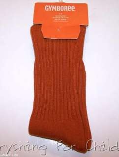 Boys GYMBOREE orange socks 4 6 NWT harvest pumpkin 5  