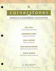 Cornerstones of Financial and Managerial Accounting by Maryanne M 