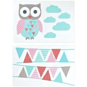  Forwalls Owl Removable Wall Decals Baby