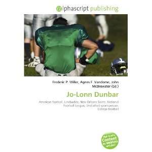  Jo Lonn Dunbar (9786132701725) Books