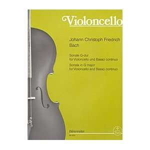    Sonate fur Violoncello und Basso continuo G Dur