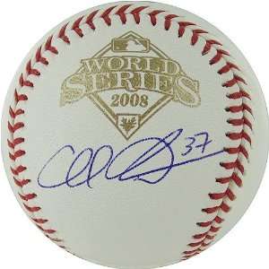  Chad Durbin 2008 World Series Baseball: Sports & Outdoors