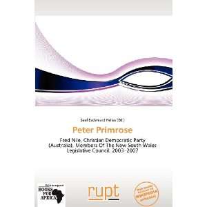    Peter Primrose (9786139392605) Saul Eadweard Helias Books