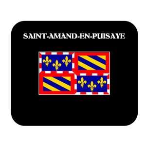   France Region)   SAINT AMAND EN PUISAYE Mouse Pad 
